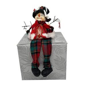 New Flomo Snowman Shelf Sitter Figurine Christmas Decoration